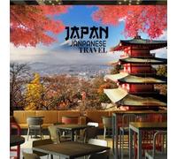 XLMING Montagnes Enneigées Créatives Architecture Arbres Rouges 3D Papier Peint Luxe Décoration Manger Adulte Intérieure Salon Canapé Chambre Fond TV Mur-250cm×170cm