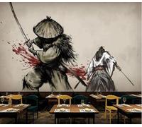 XLMING Personnages Rétro Peints À La Main Individualité Créative 3D Papier Peint Premium Texturé Soie Bureau Salle à Manger Salon Chambre Coucher Canapé TV Mur-250cm×170cm