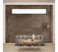 XLMING Porte En Fer Tridimensionnelle Vintage Art Créatif 3D Papier Peint Luxe Décoration Manger Adulte Intérieure Salon Canapé Chambre Fond TV Mur-200cm×140cm