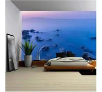 XLMING Récifs Lever Du Soleil Bleu Mer Paysage 3D Papier Peint Luxe Décoration Manger Adulte Intérieure Salon Canapé Chambre Fond TV Mur-430cm×300cm