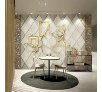 XLMING Rétro Relief Art Racines D'Arbres Formes Géométriques 3D Papier Peint Premium Texturé Soie Bureau Salle à Manger Salon Chambre Coucher Canapé TV Mur-150cm×105cm