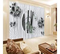 XLMING Sculpture Art Bambous Blanc Géométrie Cercles 3D Papier Peint Premium Texturé Soie Bureau Salle à Manger Salon Chambre Coucher Canapé TV Mur-400cm×280cm