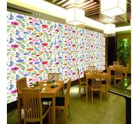 XLMING Simple Élégant Belles Fleurs Verdure 3D Papier Peint Texture Soyeuse Intissé Salle à Manger Bureau D'étude Canapé Chambre Salon TV Mur-200cm×140cm