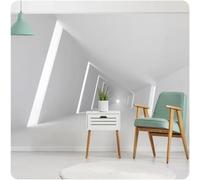 XLMING Tridimensionnel Géométrique Architecture Espace Extension Papier Peint 3D Soie De Luxe Intissé Bureau Salle à Manger Canapé Chambre Salon TV Mural Décoratif-400cm×280cm