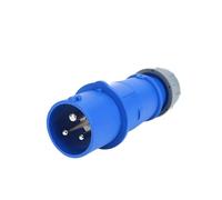 XLMURZAC Connecteur Industriel mâle/Femelle étanche 32 A 3 Broches 220 V-250 V IP44 2P+E, Prise et fiche industrielles(023x 32a 3pin)