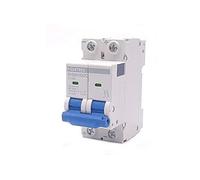 XLMURZAC Disjoncteur MCB 2 pôles DC 250 V, 1 pièce, for énergie Solaire, photovoltaïque, Mini Interrupteur à air, alimenté par Batterie de véhicule(6 Years)