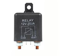 XLMURZAC WM686 12V 200 Amp Split Charge/Treuil Relais De Démarreur 4 Nombre Broches Sortie Fin Terminal Post 1 Pcs(200a)