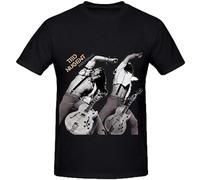 Xlongren Ted Nugent Free for All Tour Pop Men Crew Neck Custom T Shirts Black L