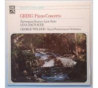 XLP 20025 GINA BACHAUER Grieg Piano Concerto Weldon LP