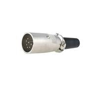 XLR-7W Prise mâle XLR mâle PIN: 7 droit sur fil NINIGI