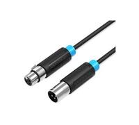 XLR Audio Extension Cable 10m Black
