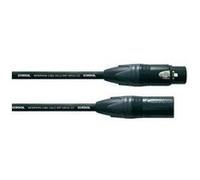 XLR Câble de liaison [1x XLR femelle - 1x XLR mâle] 5 m noir Cordial CPM 5 FM-FLEX G