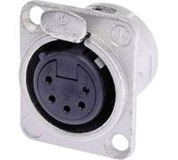 XLR embase femelle, contacts droits Neutrik NC5FD-L-1 Nombre de pôles: 5 argent 1 pc(s)