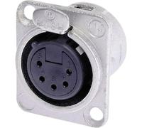 XLR embase femelle, contacts droits Neutrik NC5FD-L-1 Nombre de pôles: 5 argent