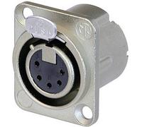 XLR embase femelle, contacts droits Neutrik NC5FD-LX Nombre de pôles: 5 argent 1 pc(s)