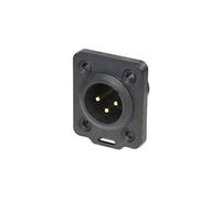 XLR embase mâle NC3MDX-TOP Nombre de pôles: 3