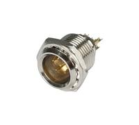 XLR embase mâle verticale Hicon HI-XMEM5 Nombre de pôles (num): 5 argent 1 pc(s)