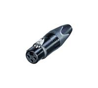 XLR femelle, droit NC3FXX-BAG Nombre de pôles (num): 3 noir