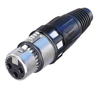 XLR femelle, droit Neutrik NC3FXCC Nombre de pôles (num): 3 argent 1 pc(s)