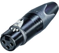 XLR femelle, droit Neutrik NC3FXX-B Nombre de pôles: 3 noir 1 pc(s)