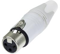 XLR femelle, droit Neutrik NC3FXX-WT Nombre de pôles: 3 blanc 1 pc(s)