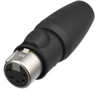 XLR femelle, droit Neutrik NC5FX1-TOP Nombre de pôles: 5 noir 1 pc(s)