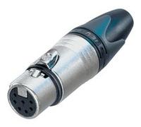 XLR femelle, droit Neutrik NC7FXX Nombre de pôles: 7 argent 1 pc(s)
