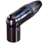XLR mâle, coudé Neutrik NC4MRX-B Nombre de pôles: 4 noir 1 pc(s)