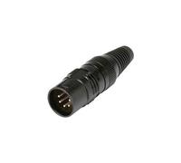 XLR mâle, droit HI-X5CM-M Nombre de pôles: 5 noir