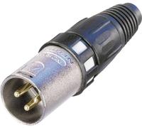 XLR mâle, droit Neutrik NC3MXCC Nombre de pôles: 3 argent 1 pc(s)
