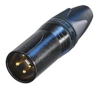 XLR mâle, droit Neutrik NC3MXX-B Nombre de pôles: 3 noir 1 pc(s)