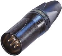 XLR mâle, droit Neutrik NC5MXX-B Nombre de pôles: 5 noir 1 pc(s)