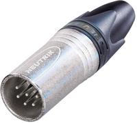 XLR mâle, droit Neutrik NC6MXX Nombre de pôles: 6 argent 1 pc(s)