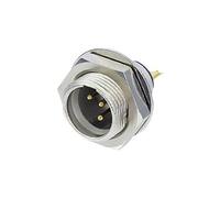 XLR miniature embase mâle verticale AV RT5MPR Nombre de pôles (num): 5 argent