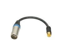 XLR-mRCAm XLR M-cinch M ST. Adapt. 0,2M Xlr3P M - Rca M Rouge/ Câbles adaptateur