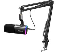 XLR-USB Micro Gaming Dynamiques Micro avec Bras Logiciel Microphone PC pour Gamer Podcast PS4-PS5 NOIR#micro avec bras n MICROPHONE