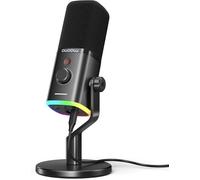 XLR/USB Micro Gaming, Dynamiques PC Microphone avec Logiciel, Micro Studio pour Gamer, Podcast, PS4/PS5, Doublage Voix