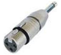 Xlr - Velleman - femelle 3 points vers jack 1/4" mono