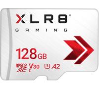 Xlr8 Gaming Carte Microsdxc 128Gb Class 10 U3 V30 A2, Vitesse De Lecture Jusqu'À 100Mb/S, Idéale Pour Les Smartphones, Tablettes, Consoles Portables