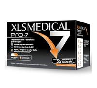 XLS MEDICAL Pro-7 - Gélules pour une aide à la perte de poids - 7 avantages - Perdez jusqu'à 5x plus de poids qu'avec un régime seul (1) - 180 gélules - 1 mois de traitement
