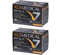 XLS Medical® Pro-7- Perte de Poids & 7 Bénéfices Cliniquement Prouvés Capsule(S) 2x180 pc(s)