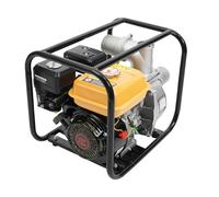 Xlsdlvcnxz Pompe à eau à essence 7,5 HP - 4 temps - 7,6 cm - Démarrage manuel - Pompe de transfert d'eau à gaz 3600 tr/min - Refroidissement à l'air pour piscine d'irrigation agricole