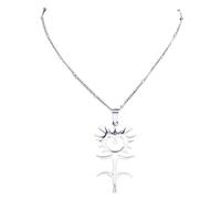 XLTEAM Collier décontracté Pendentif Mode Ghostemane Charm Colliers pour femmes Ghostemane Pendentif Chaîne Colliers Collier de bijoux N3790S03 Bijoux de fête Cadeau d’anniversaire