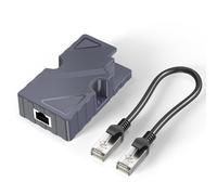 XLTTYWL Adaptateur Starlink Dishy V2 vers RJ45, kit Adaptateur Ethernet Starlink pour injecteur Starlink POE, brochage T568B, 10/100/1000 MB/s, température de Fonctionnement de -20 à +55 °C