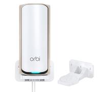 XLTTYWL Support Mural Orbi WiFi 7, Support de Montage ABS pour Orbi 7, optimisation de l'espace, Compatible avec Orbi 360/370/870/970 et Tous Les routeurs Netgear Nighthawk WiFi 7 (Blanc, Lot de 1)