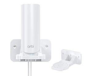 XLTTYWL Support Mural Orbi WiFi 7, Support de Montage ABS pour Orbi 7, optimisation de l'espace, Compatible avec Orbi 360/370/870/970 et Tous Les routeurs Netgear Nighthawk WiFi 7 (Blanc, Lot de 1)