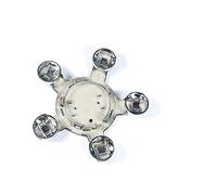 XLUCBS 4 Pièces Auto Cache-moyeux Alliage Enjoliveurs, pour A3 A4 A5 A6 A7 A8 s4 s6 4pcs 135mm Couverture Centrale Décoratio Stickers