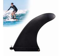 xlwen Ailerons de Planche de Surf Amovibles,Aileron Surf avec Vis d'Aileron,Sup Single Fin pour Longboards, Planche de Surf, Kayak Gonflable et Planche de Sup (Noir)
