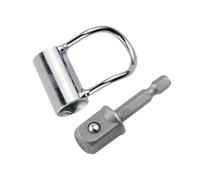 XLWLLNJ 2 Pièces Clé pour Robinet D'Arrêt e Réparation de Plomberie Outil Universel ngle Démonte-valve Conception Compacte Adapté pour La Cuisine, MÉtal