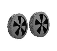 XLWLLNJ 2 Roues Rechange pour Chariot, pneus brouette, Accessoires pour Tondeuse à Gazon, pneus antidérapants pour Camping et Plage, 8 Pouces Narrow